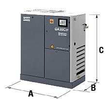 GA 11-30C Abmessungen